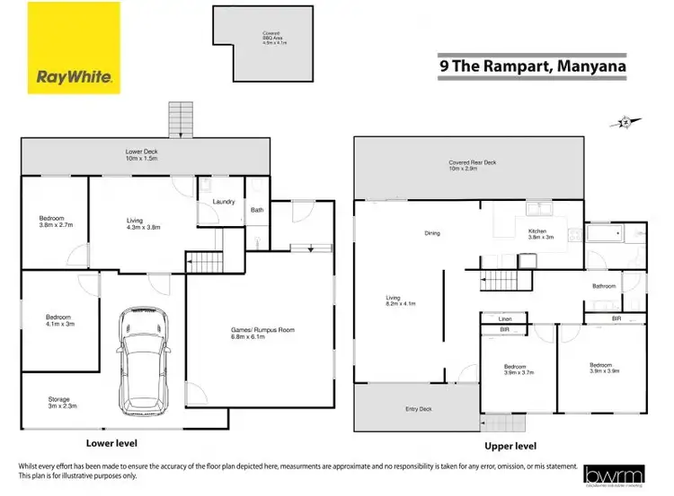 Floorplan of Homely house listing, 9 The Rampart, Manyana NSW 2539