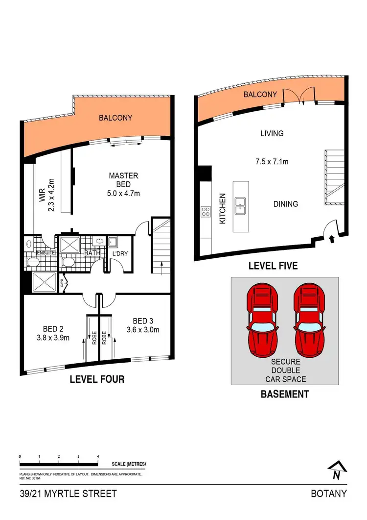 Floorplan of Homely apartment listing, 39/21-23 Myrtle Street, Botany NSW 2019