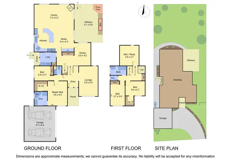 Floorplan of Homely house listing, 77 Wakley Crescent, Wantirna South VIC 3152