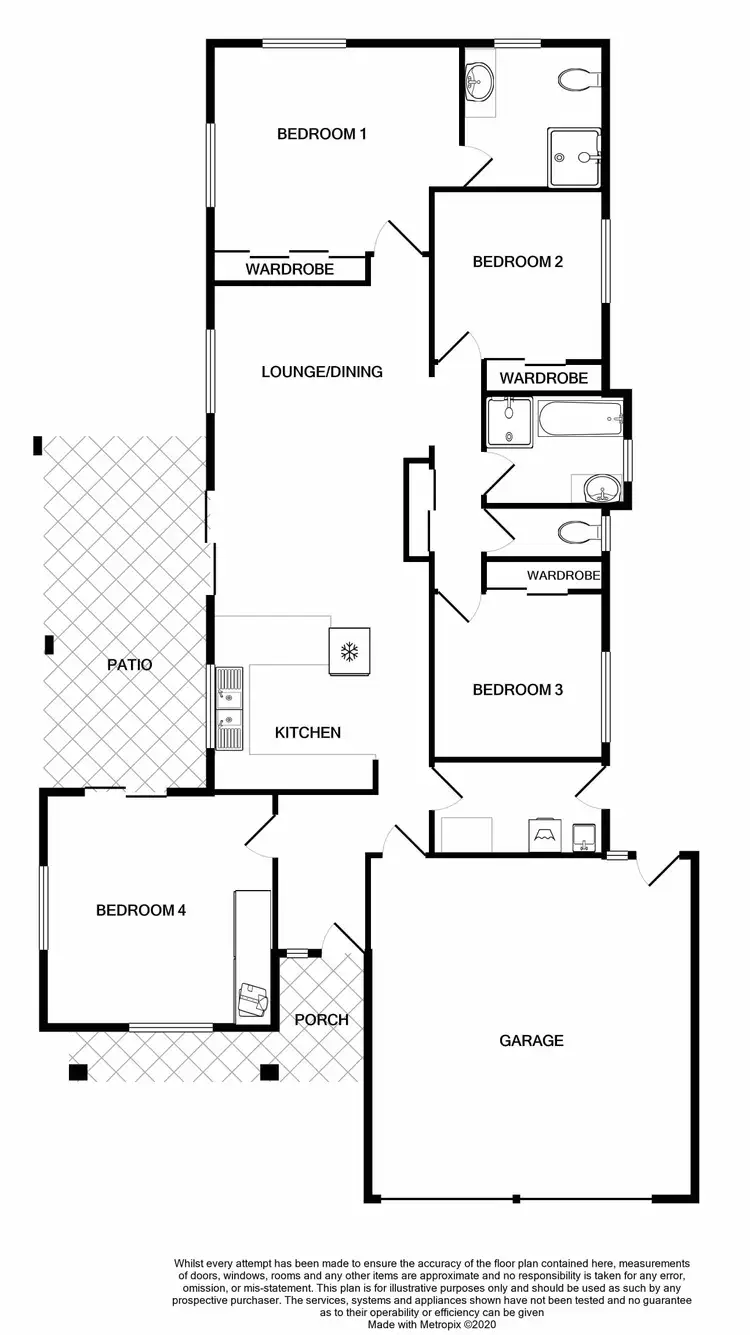 Floorplan of Homely house listing, 40 Southern Cross Circuit, Douglas QLD 4814