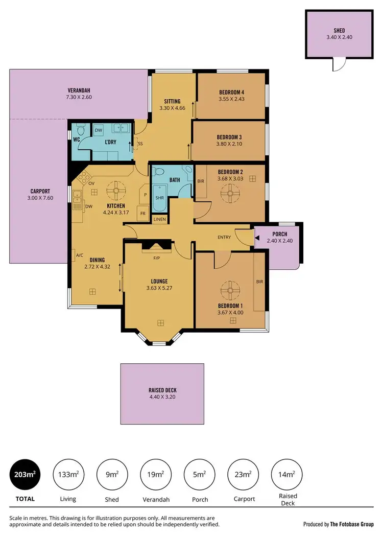 Floorplan of Homely house listing, Address available on request