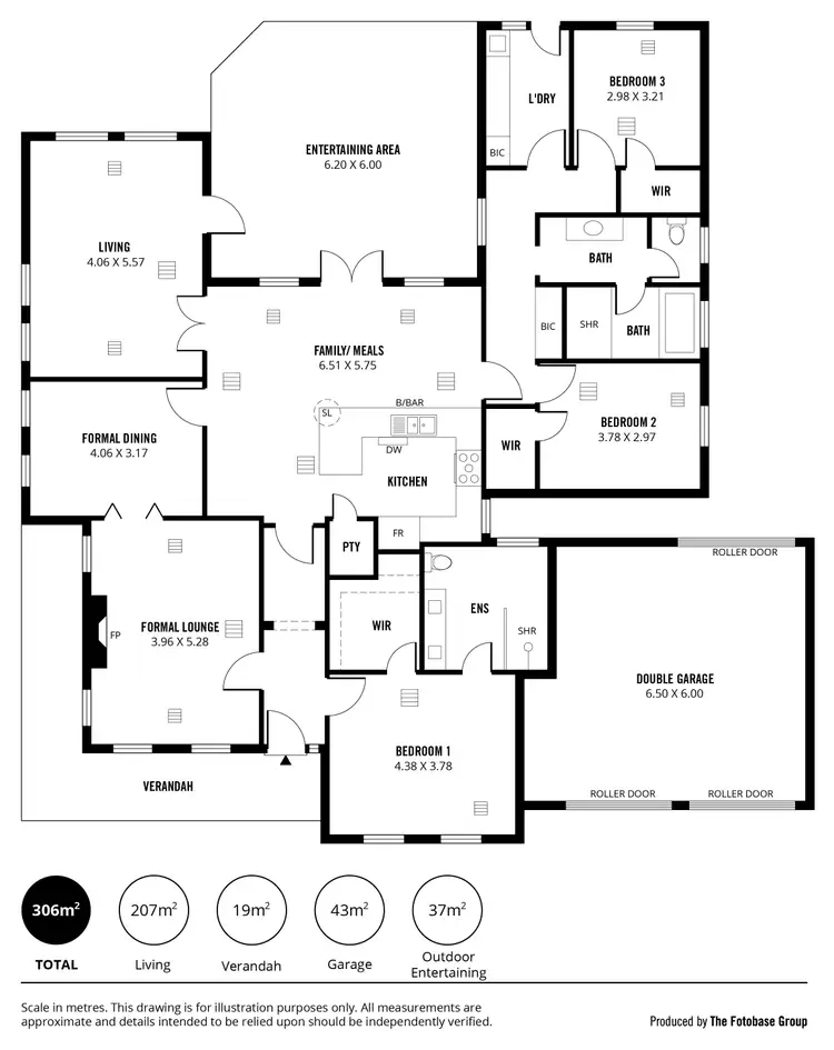 Floorplan of Homely house listing, 14 Kingfisher Circuit, Flagstaff Hill SA 5159