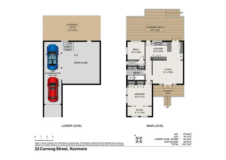 Floorplan of Homely house listing, 22 Currong Street, Kenmore QLD 4069