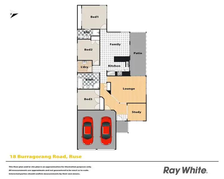 Floorplan of Homely house listing, 8 Burragorang Road, Ruse NSW 2560