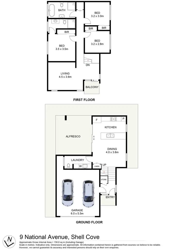 Floorplan of Homely house listing, 9 National Avenue, Shell Cove NSW 2529