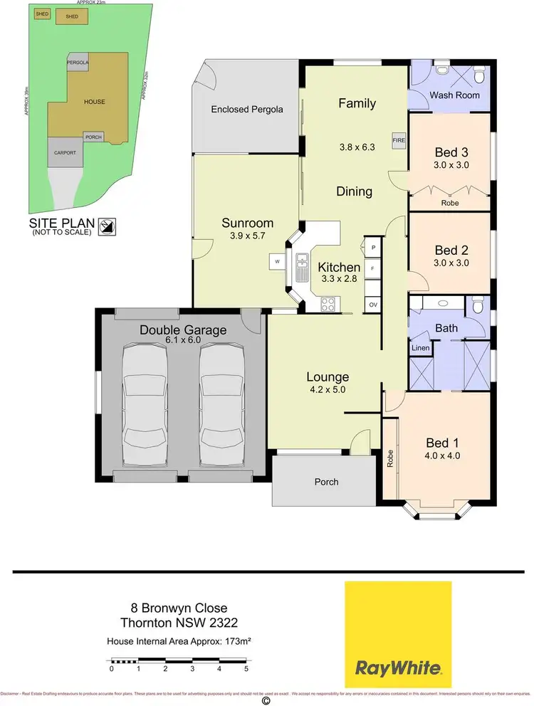 Floorplan of Homely house listing, 8 Bronwyn Close, Thornton NSW 2322