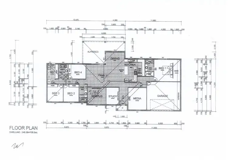 Floorplan of Homely house listing, 583 Etiwanda Avenue, Mildura VIC 3500