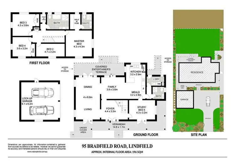 Floorplan of Homely house listing, 95 Bradfield Road, Lindfield NSW 2070