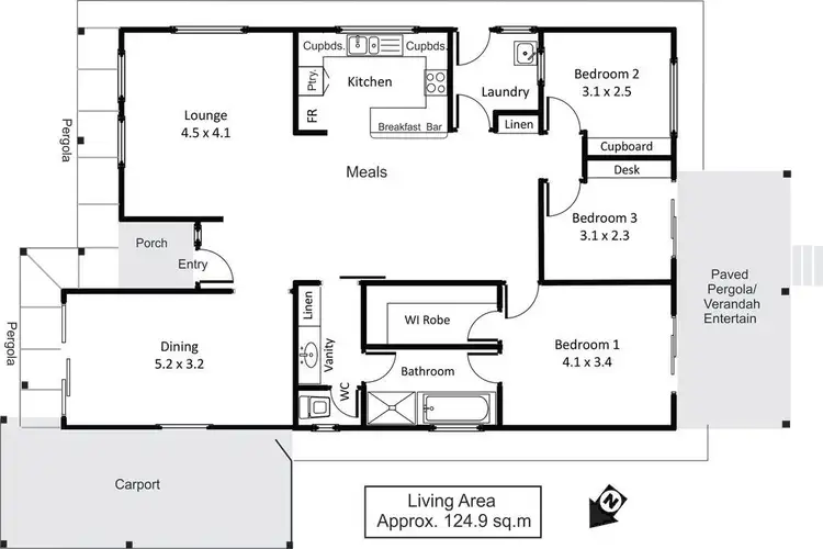 Floorplan of Homely house listing, 19C William Street, Loxton SA 5333