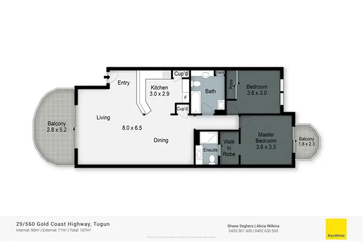 Floorplan of Homely unit listing, 29/560 Gold Coast Highway, Tugun QLD 4224