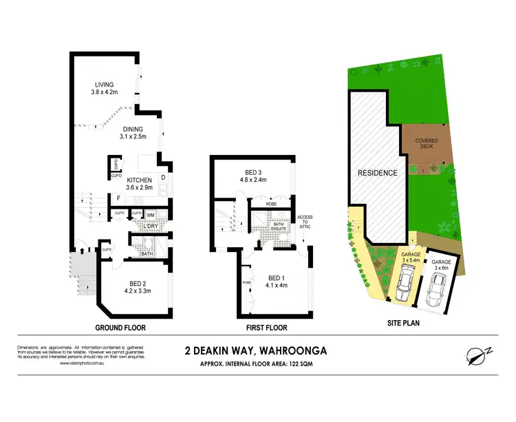 Floorplan of Homely house listing, 2 Deakin Way, Wahroonga NSW 2076