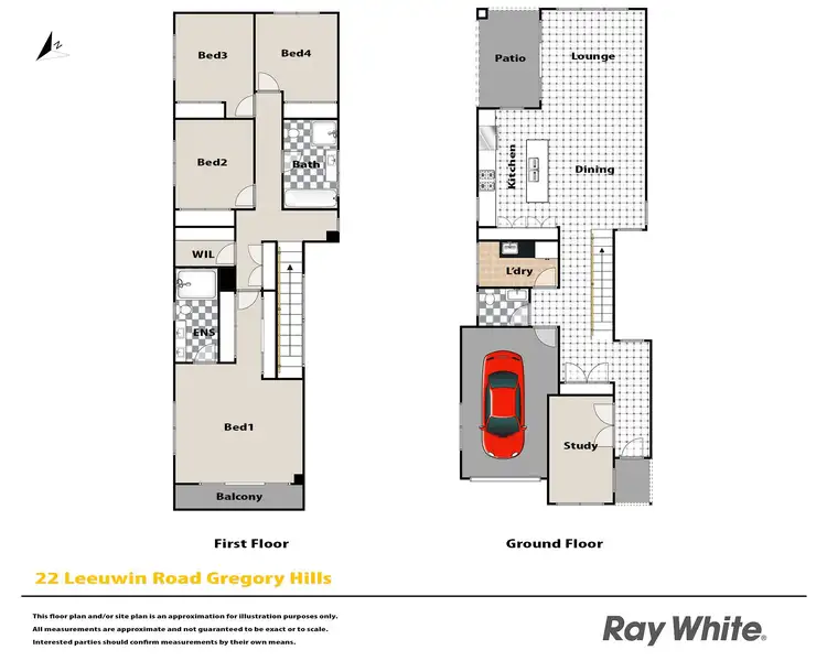 Floorplan of Homely house listing, 22 Leeuwin Road, Gregory Hills NSW 2557