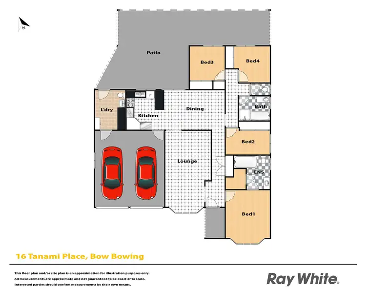 Floorplan of Homely house listing, 16 Tanami Place, Bow Bowing NSW 2566
