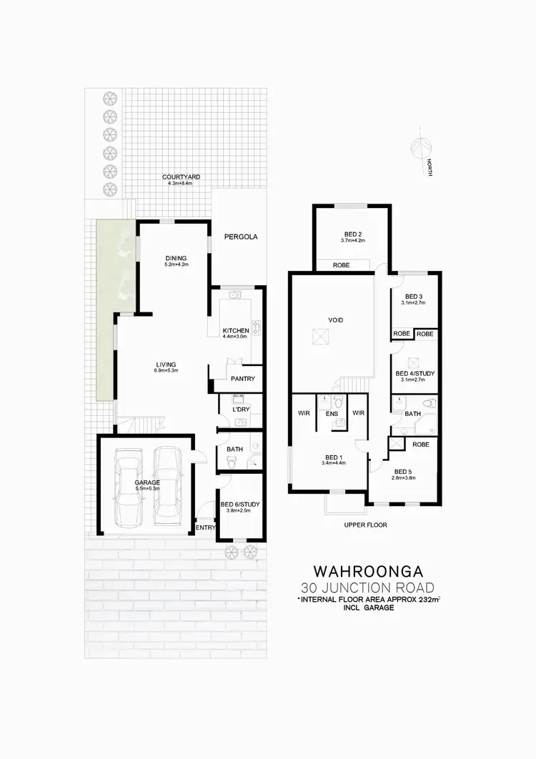 Floorplan of Homely house listing, 30 Junction Road, Wahroonga NSW 2076