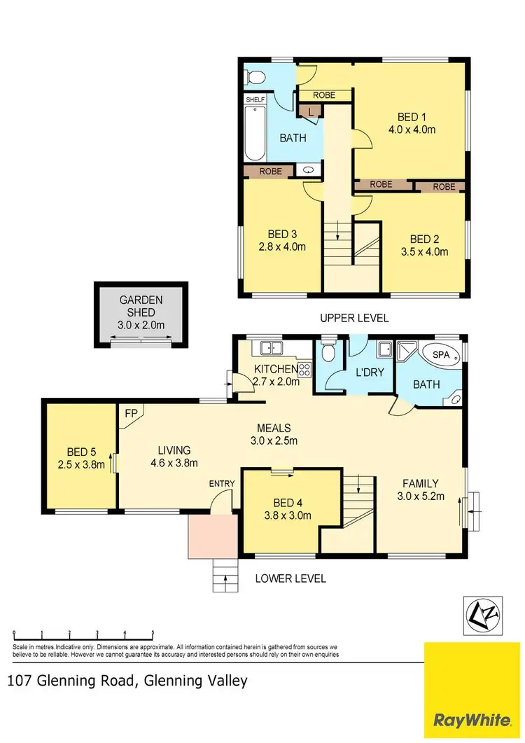 Floorplan of Homely house listing, 107 Glenning Road, Glenning Valley NSW 2261