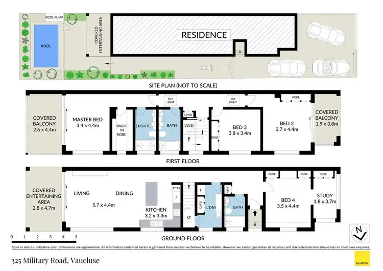 Floorplan of Homely house listing, 325 Military Road, Vaucluse NSW 2030