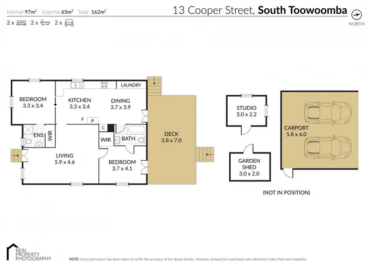 Floorplan of Homely house listing, 13 Cooper Street, South Toowoomba QLD 4350