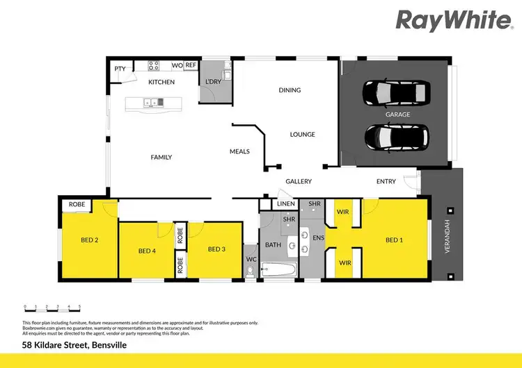 Floorplan of Homely house listing, 58 Kildare Street, Bensville NSW 2251