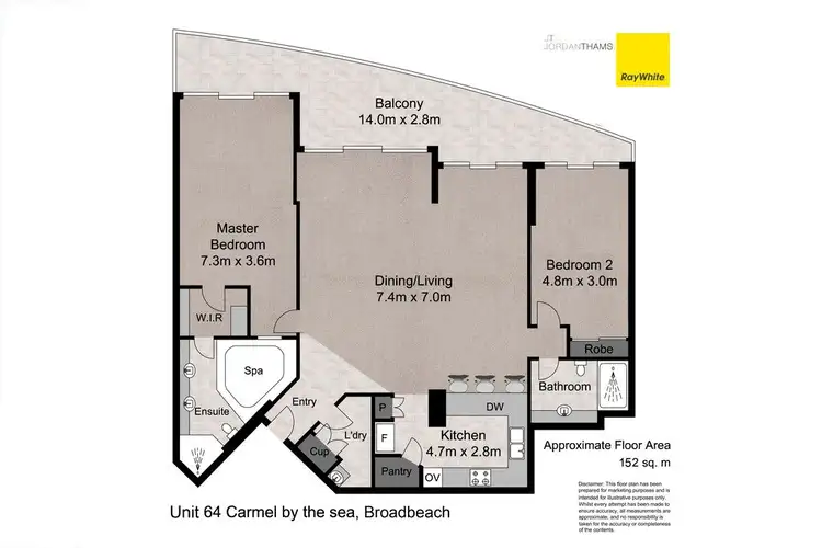 Floorplan of Homely apartment listing, 177 Old Burleigh Road, Broadbeach QLD 4218