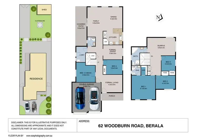 Floorplan of Homely house listing, 62 Woodburn Road, Berala NSW 2141