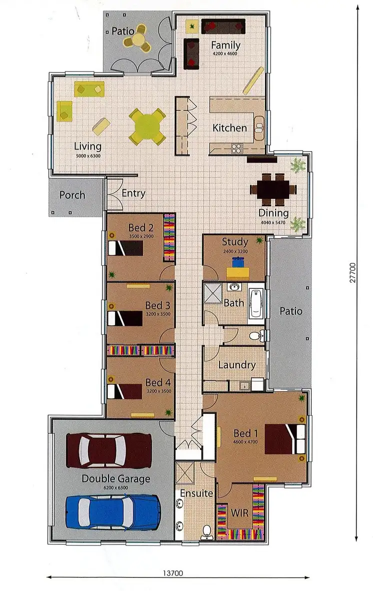 Floorplan of Homely house listing, 25 Allan Avenue, Glass House Mountains QLD 4518
