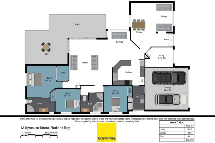 Floorplan of Homely house listing, 12 Syracuse Street, Redland Bay QLD 4165