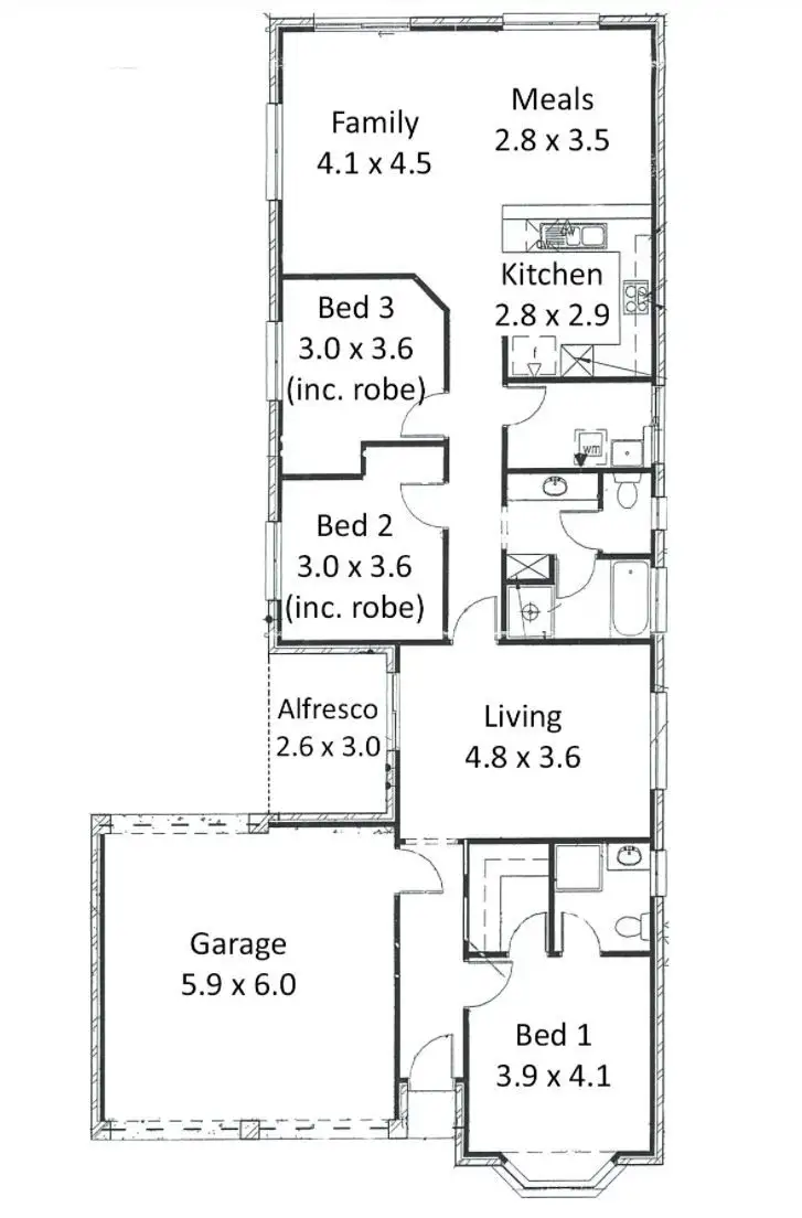 Floorplan of Homely house listing, 31 Maria Street, Salisbury Downs SA 5108