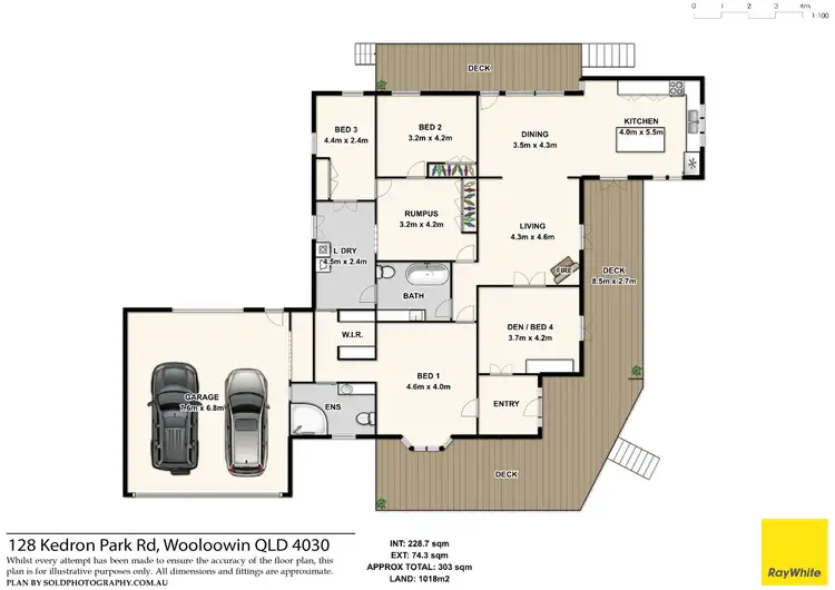 Floorplan of Homely house listing, 128 Camphor Lane (off Kedron Park Road), Wooloowin QLD 4030