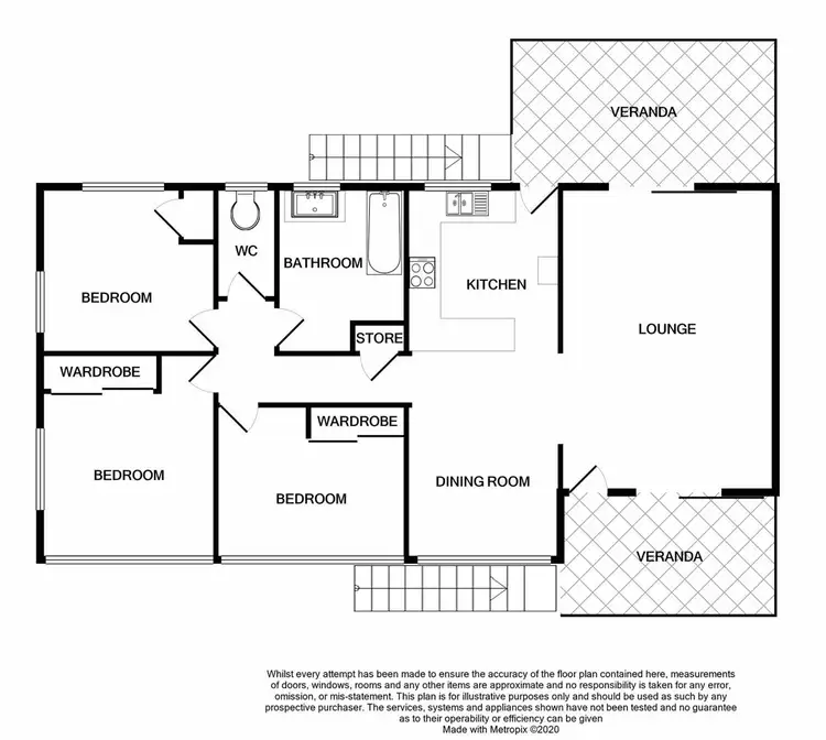 Floorplan of Homely house listing, 11 Mynah Crescent, Condon QLD 4815