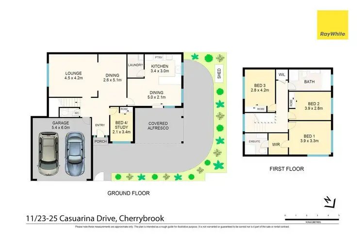 Floorplan of Homely townhouse listing, 11/23-25 Casuarina Drive, Cherrybrook NSW 2126
