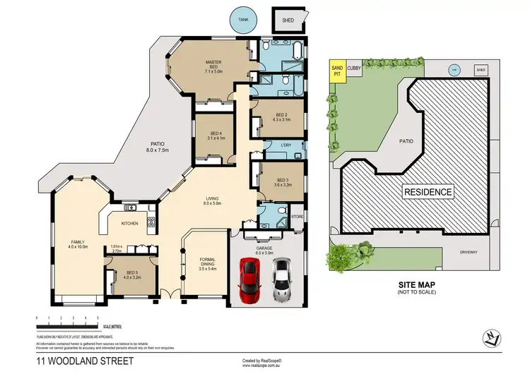 Floorplan of Homely house listing, 11 Woodland Street, Carindale QLD 4152
