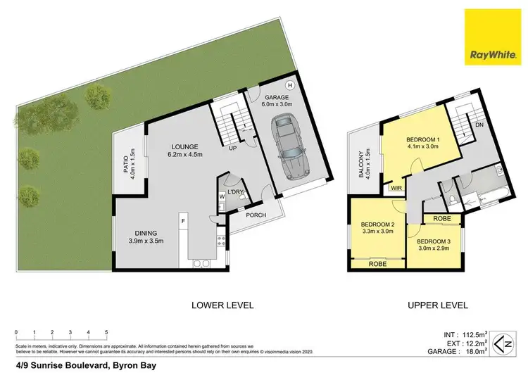 Floorplan of Homely townhouse listing, 4/9 Sunrise Boulevard, Byron Bay NSW 2481