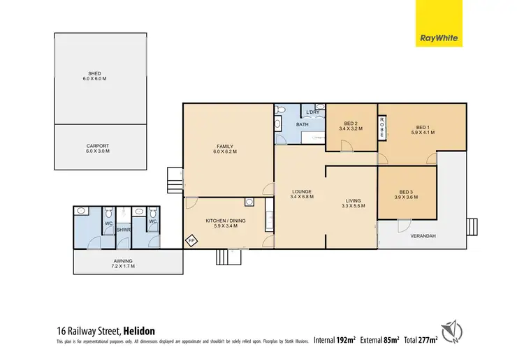 Floorplan of Homely house listing, 16 Railway Street, Helidon QLD 4344