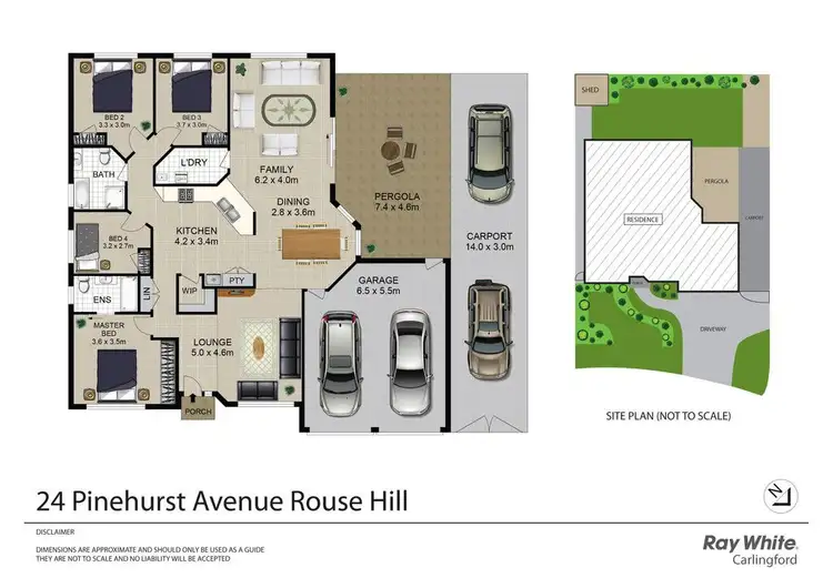 Floorplan of Homely house listing, 24 Pinehurst Avenue, Rouse Hill NSW 2155