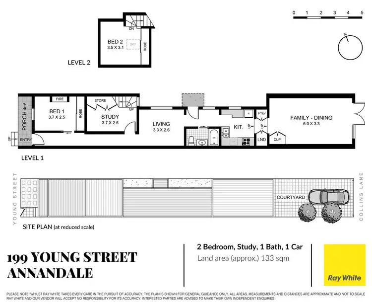 Floorplan of Homely house listing, 199 Young Street, Annandale NSW 2038