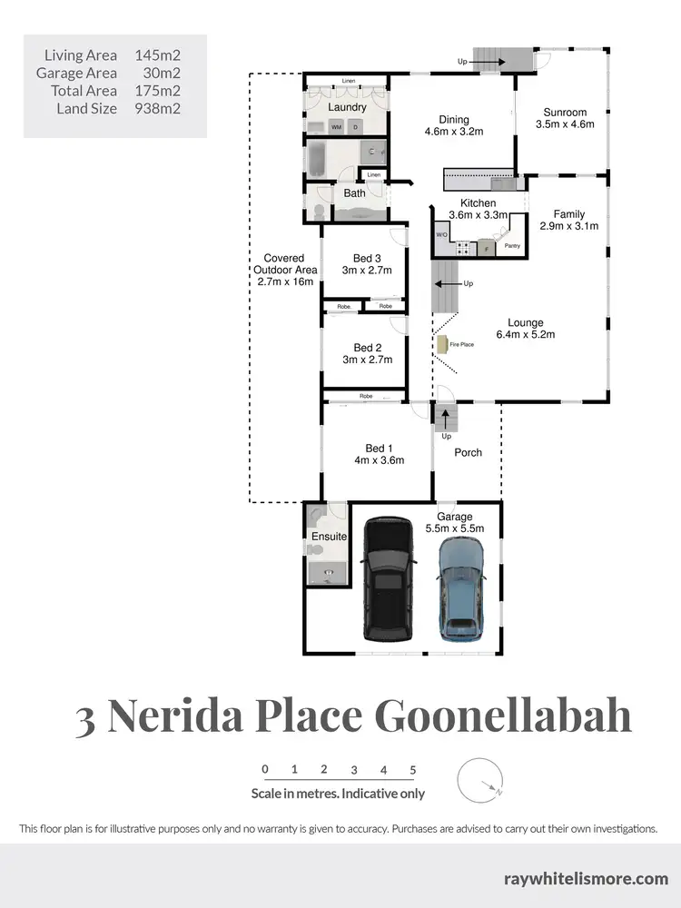 Floorplan of Homely house listing, 3 Nerida Place, Goonellabah NSW 2480