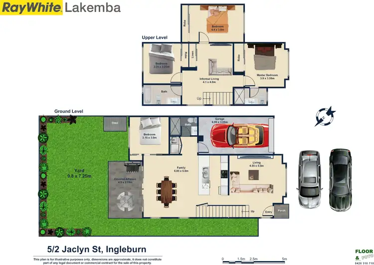 Floorplan of Homely townhouse listing, 5/2 Jaclyn Street, Ingleburn NSW 2565