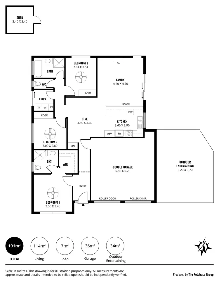 Floorplan of Homely house listing, 1 Liverpool Drive, Strathalbyn SA 5255