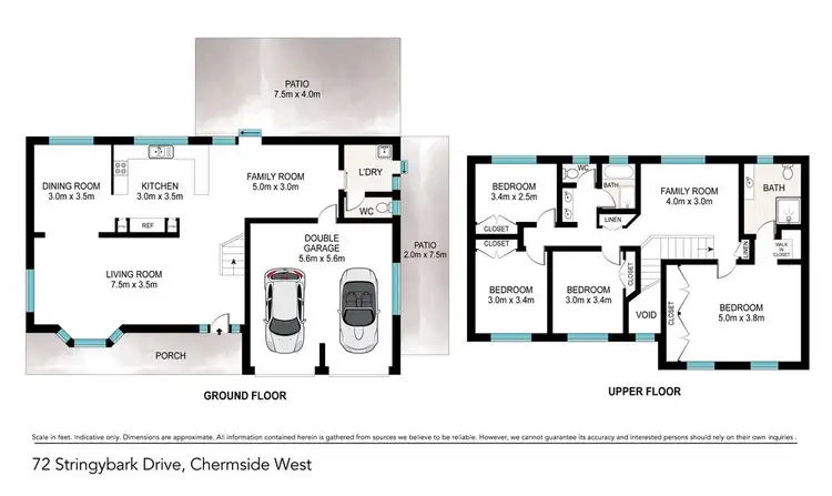 Floorplan of Homely house listing, 72 Stringybark Drive, Chermside West QLD 4032