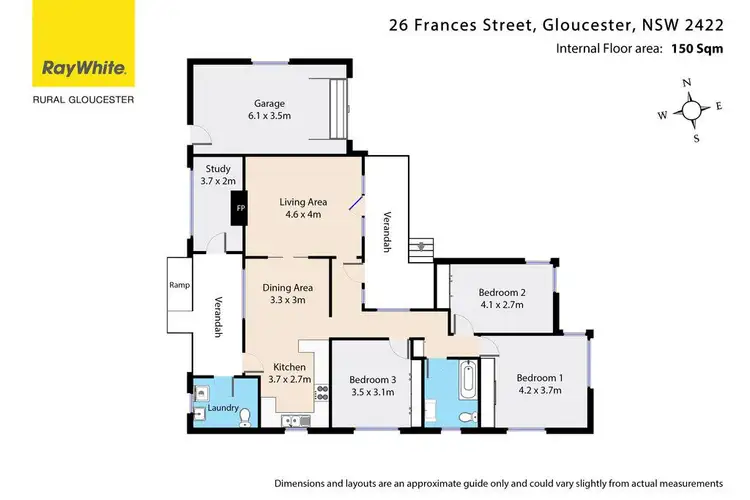 Floorplan of Homely house listing, 26 Frances Street, Gloucester NSW 2422
