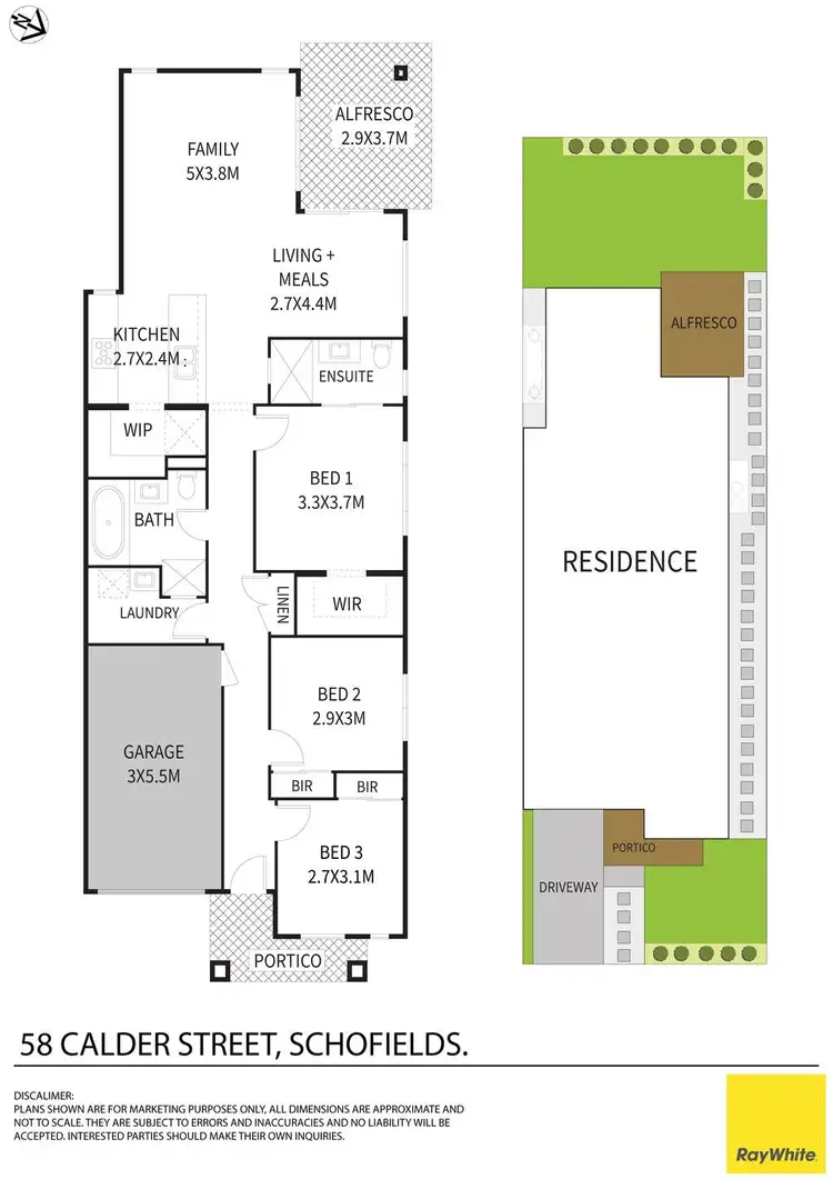Floorplan of Homely house listing, 58 Calder Street, Schofields NSW 2762