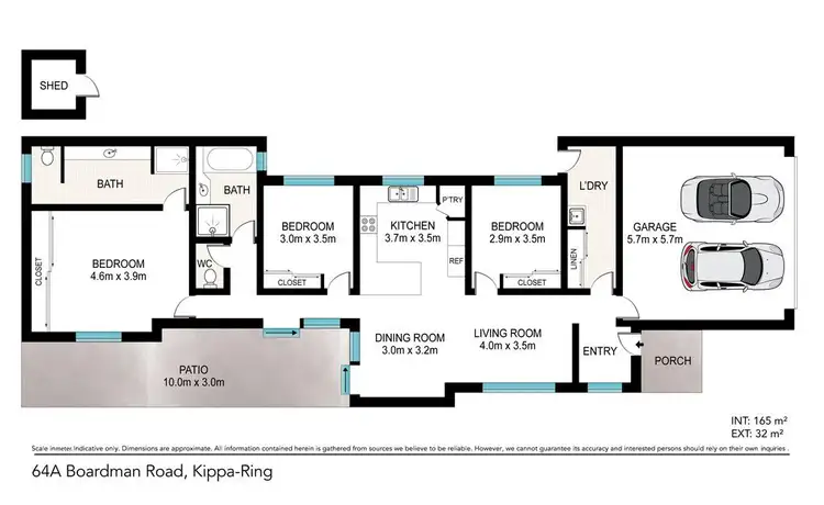 Floorplan of Homely house listing, 64a Boardman Road, Kippa-ring QLD 4021