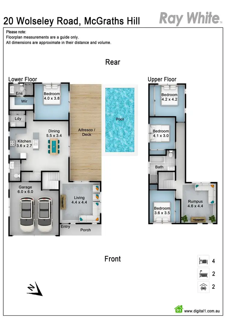 Floorplan of Homely house listing, 20 Wolseley Road, Mcgraths Hill NSW 2756