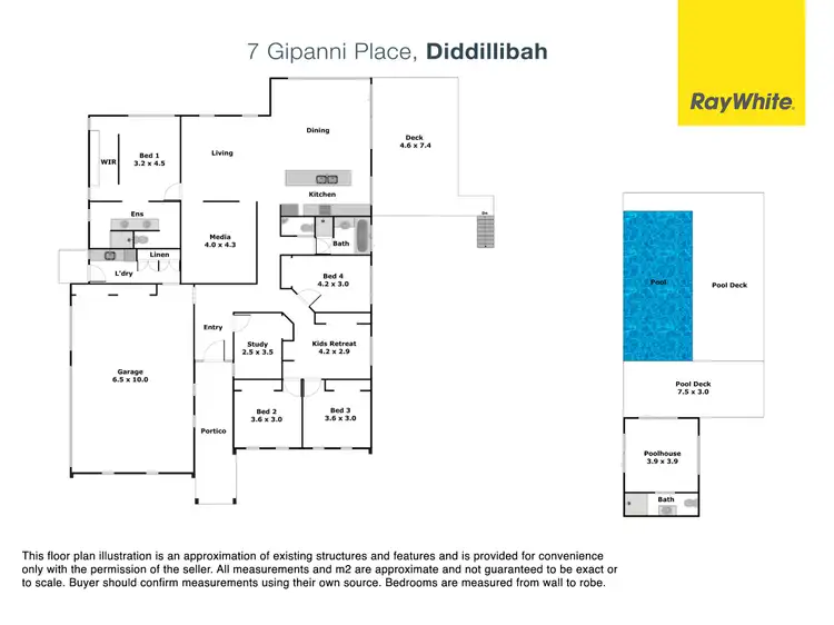 Floorplan of Homely house listing, 7 Gipanni Place, Diddillibah QLD 4559