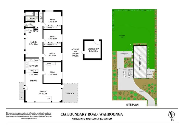 Floorplan of Homely house listing, 63A Boundary Road, Wahroonga NSW 2076