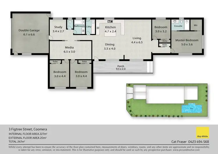 Floorplan of Homely house listing, 3 Figtree Street, Coomera QLD 4209