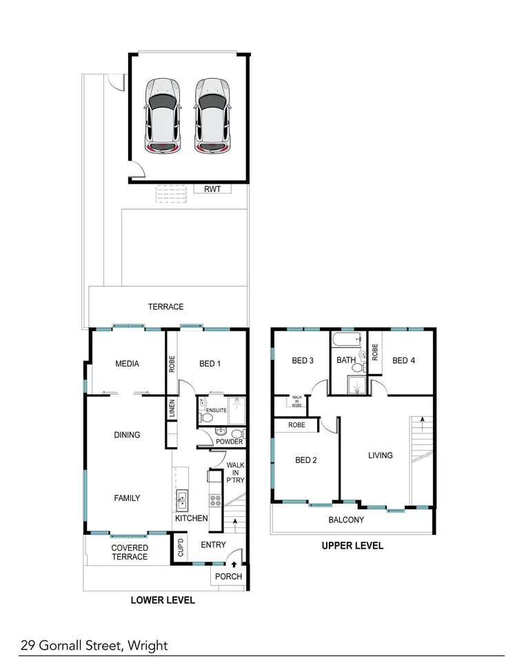 Floorplan of Homely house listing, 29 Gornall Street, Wright ACT 2611