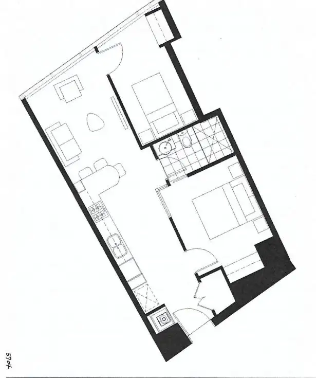 Floorplan of Homely apartment listing, 5704/222 Margaret Street, Brisbane City QLD 4000