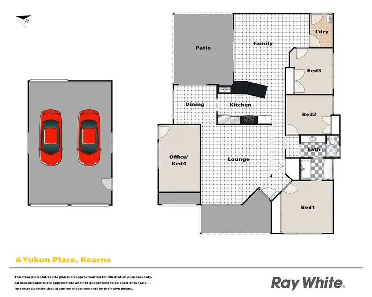 Floorplan of Homely house listing, 6 Yukon Place, Kearns NSW 2558