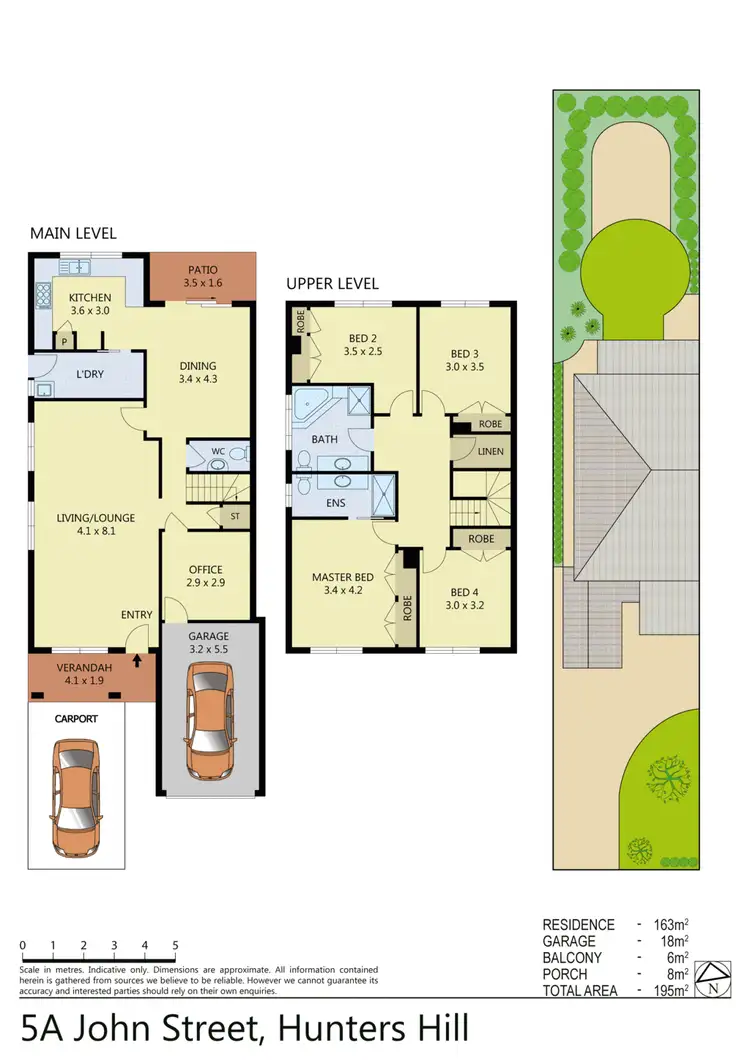 Floorplan of Homely house listing, 5A John Street, Hunters Hill NSW 2110